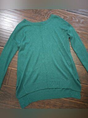 A New Approach Womens Green Casual Knit Pullover Sweater Size Large